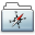 Web Folder Graphite Smooth Icon 32x32 png